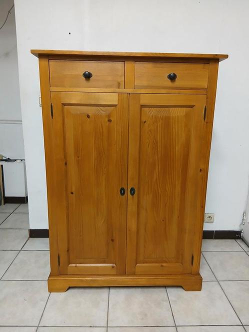 Hoog houten jambuffet, Huis en Inrichting, Kasten | Overige, Gebruikt, Ophalen