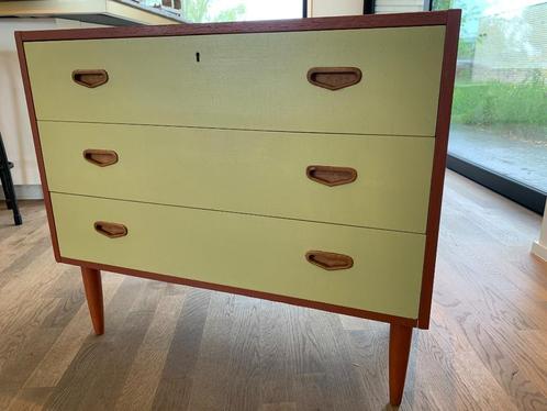 Scandinavische ladekast, Huis en Inrichting, Kasten | Ladekasten, Gebruikt, Minder dan 100 cm, 50 tot 100 cm, 25 tot 50 cm, Overige houtsoorten