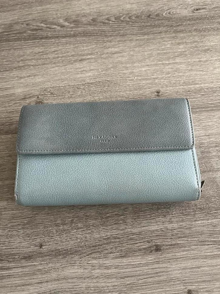 Portemonnee, Handtassen en Accessoires, Portemonnees, Gebruikt, Overige merken, Blauw, Ophalen of Verzenden