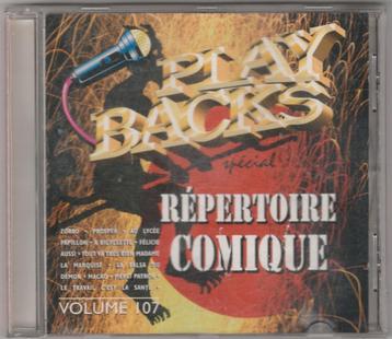 Playbacks, stripboek, cd, volume 107 beschikbaar voor biedingen
