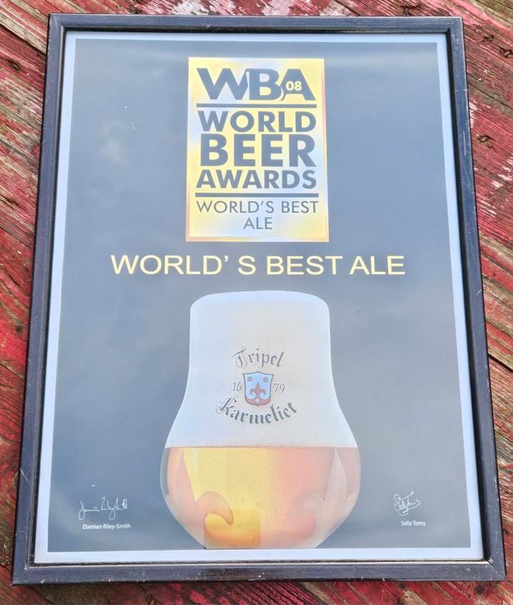 Cadre publicitaire Tripel Karmeliet
Cette image, Collections, Marques de bière, Enlèvement ou Envoi