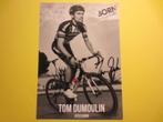 wielerkaart  2015 team sunweb  tom dumoulin signe, Comme neuf, Envoi