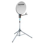 tv schotel Maxview - 65 cm met satelietzoeker, Audio, Tv en Foto, Schotelantennes, Overige merken, (Schotel)antenne, Zo goed als nieuw