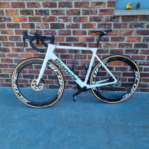 Full carbon bianchi sprint maat 57, Fietsen en Brommers, Fietsen | Racefietsen, Zo goed als nieuw, Heren, Overige merken, Meer dan 20 versnellingen