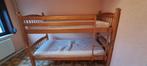 Stapelbed hout met matrassen, Ophalen, Zo goed als nieuw, Stapelbed