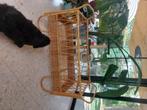 Vintage rotan babybed / peuterbed, Kinderen en Baby's, Ophalen, Zo goed als nieuw, Ledikant