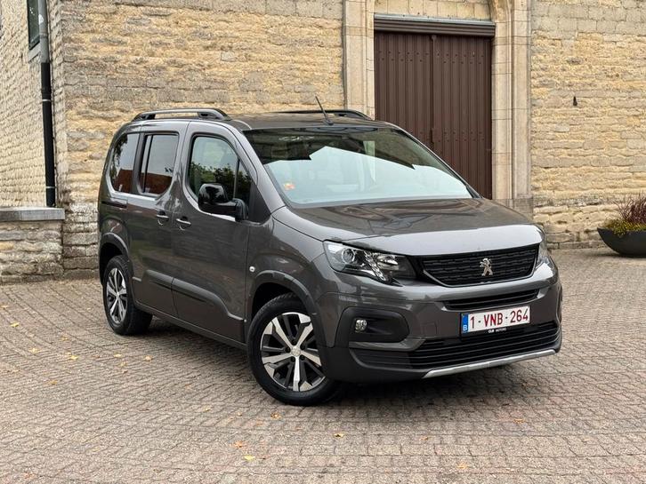 PEUGEOT RIFTER 1.2 GT LINE DUBBELE SCHUIFDEUR 72.900km, Auto's, Peugeot, Particulier, Rifter, ABS, Adaptieve lichten, Adaptive Cruise Control