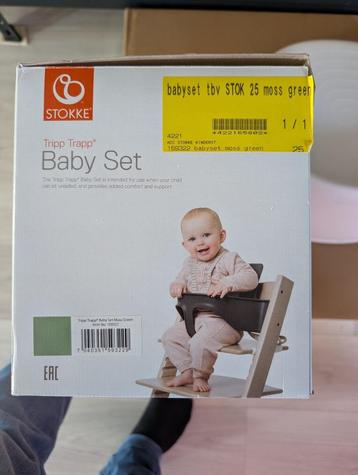 Stokke Tripp Trapp Baby Set V2 | Munt Groen, Kinderen en Baby's, Ophalen of Verzenden, Zo goed als nieuw