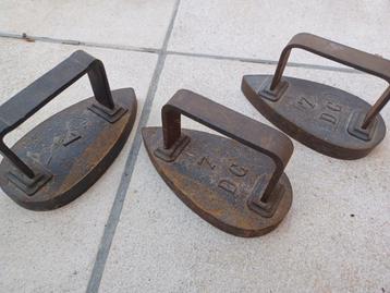 3 strijkijzers  beschikbaar voor biedingen