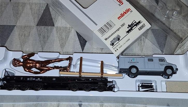 Märklin HO 48007 Museumwagen 2007 van de DB, Hobby & Loisirs créatifs, Trains miniatures | HO, Comme neuf, Wagon, Märklin, Enlèvement ou Envoi