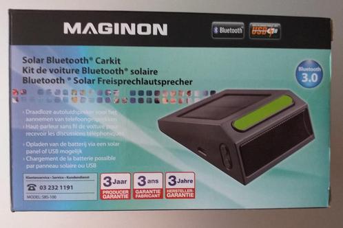 Handenvrij bellen met MAGINON Solar Bluetooth Carkit, Telecommunicatie, Carkits, Gebruikt, Opbouw, Complete carkit, Overige merken