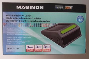 Handenvrij bellen met MAGINON Solar Bluetooth Carkit