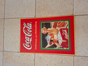 Coca-Cola bord jaren 80 beschikbaar voor biedingen