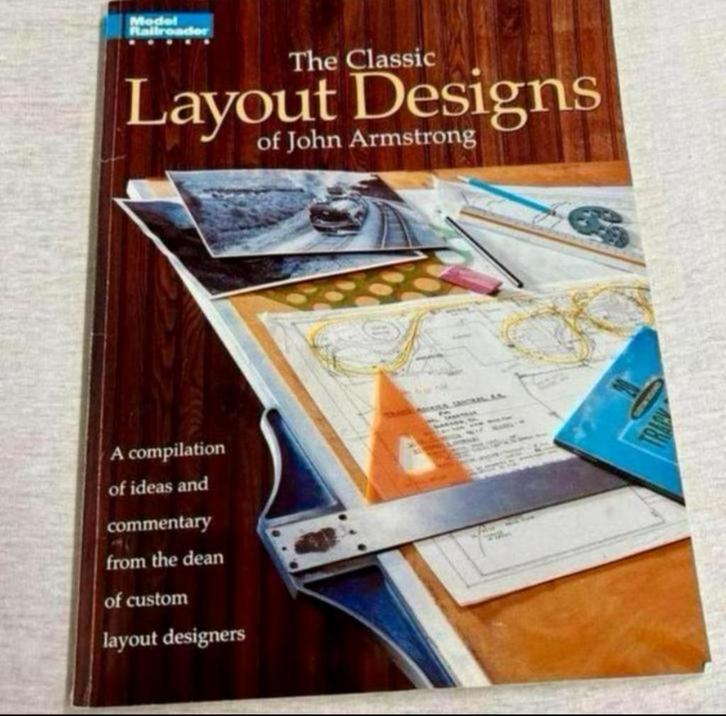 The Classic Layout Designs of John Armstrong - modeltreinen, Hobby en Vrije tijd, Modeltreinen | H0, Zo goed als nieuw, Boek, Tijdschrift of Catalogus