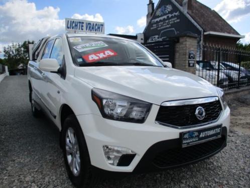 Ssangyong Actyon 2.2Tdi 180pk 4x4 Pickup Sport Auto LV5PL, Autos, SsangYong, Entreprise, Achat, Actyon, 4x4, ABS, Phares directionnels