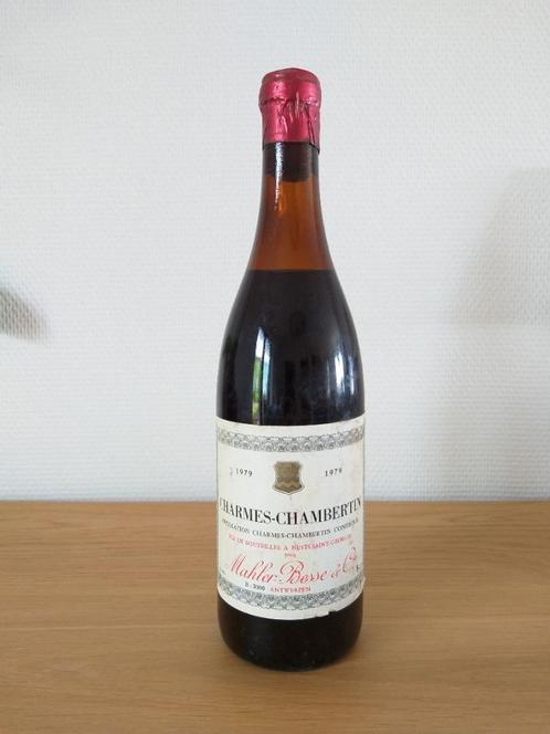 Mähler Besse - 1979 - Charmes Chambertin, Verzamelen, Wijnen, Nieuw, Rode wijn, Frankrijk, Vol, Ophalen of Verzenden