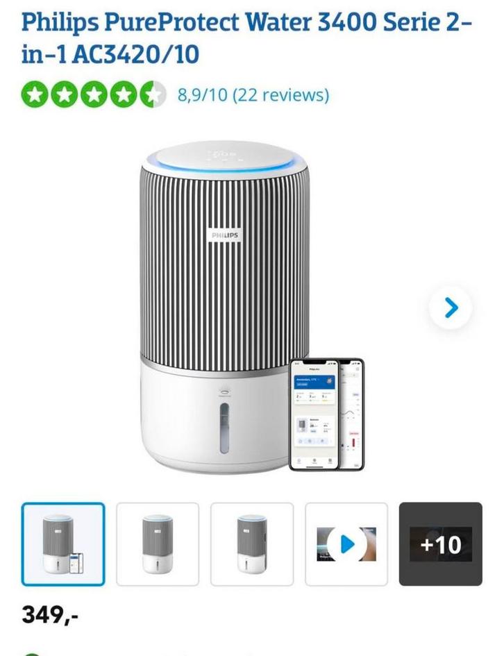 Philips PureProtect Water série 3400, Electroménager, Électroménager & Équipement Autre, Enlèvement ou Envoi