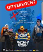 Ticket carnaval match : okapi Aalst en Brussel, Tickets en Kaartjes