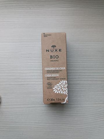 Neuf - Nuxe Bio organic Sérum graines de chia 30 ml