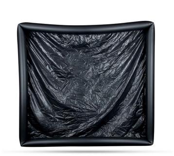 Drap en vinyle avec bord gonflable neuf beschikbaar voor biedingen