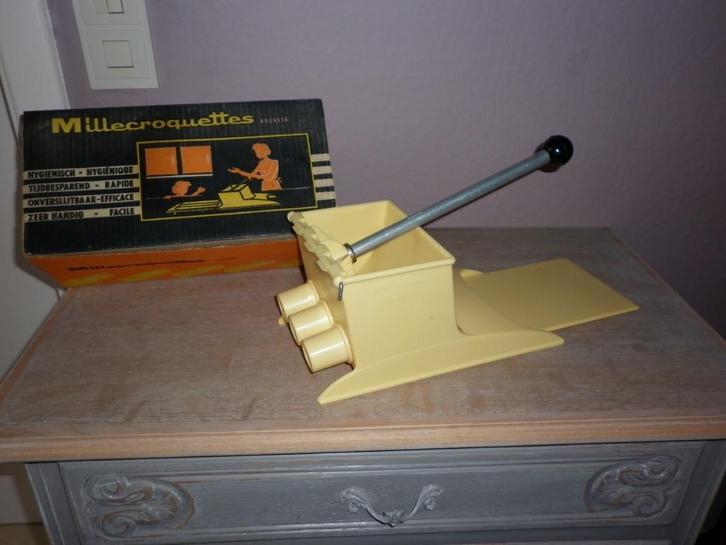 millecroquettes, krokettenmaker, krokettenmachine, Verzamelen, Retro, Ophalen of Verzenden