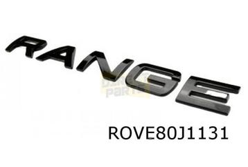 Emblemen tekst voor Range Rover Evoque ''Range" + "Rover'' v beschikbaar voor biedingen