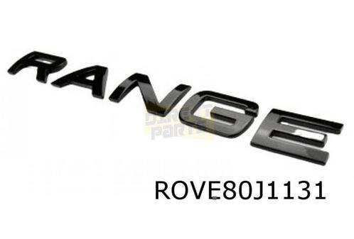 Emblemen tekst voor Range Rover Evoque ''Range" + "Rover'' v, Auto-onderdelen, Carrosserie, Land Rover, Nieuw, Verzenden