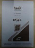 Hawid klasseerbladen A4 zwart, 5 stuks, Postzegels en Munten, Postzegels | Toebehoren, Ophalen of Verzenden, Overige typen