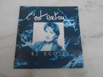 ancien disque vinyle BJ Scott "C'est extra "1990, Enlèvement ou Envoi, Utilisé, Single