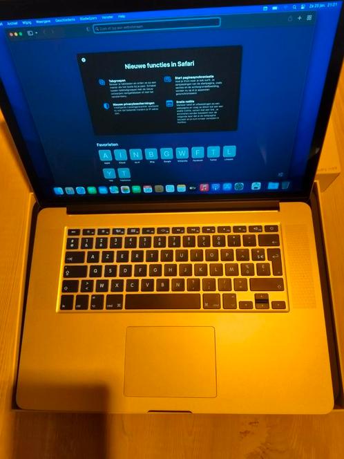 Apple MacBook Pro 2015 i7 15 inch topstaat Azerty, Computers en Software, Apple Macbooks, Zo goed als nieuw, MacBook Pro, 15 inch