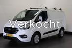 Ford Transit Custom 2.0 TDCI EURO 6 - Airco - Cruise - Navi, Wit, Bedrijf, 192 g/km, Ford