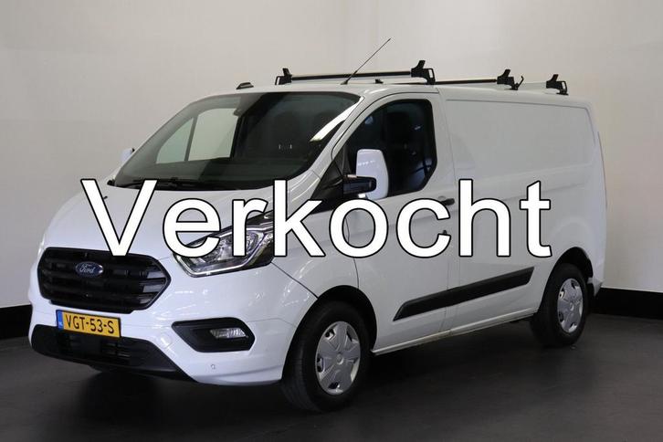 Ford Transit Custom 2.0 TDCI EURO 6 - Airco - Cruise - Navi, Autos, Camionnettes & Utilitaires, Entreprise, ABS, Air conditionné