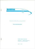 SABENA brochure - Recrutering Piloten (1990), Enlèvement, Neuf, Plein