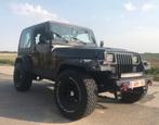 Jeep Wrangler 1992, Auto's, Jeep, Zwart, 4 cilinders, Zwart, Leder