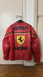 Ferrari Leren Jas- Vintage Racing Stijl, Ophalen, Dames, Jas | leer, Overige