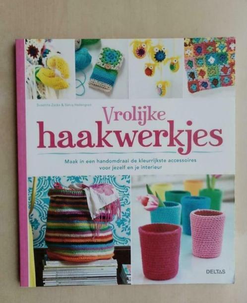 Vrolijke Haakwerkjes, Livres, Loisirs & Temps libre, Comme neuf, Tricot et Crochet, Enlèvement ou Envoi