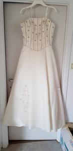 Trouwkleed, Ophalen, Zo goed als nieuw, Beige, Trouwjurk