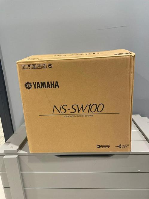 Yamaha | NS-SW100 | Subwoofer | Zwart, Audio, Tv en Foto, Luidsprekerboxen