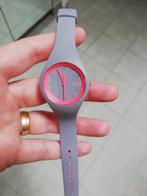 Uurwerk Ice Watch Duo (grijs/roze) voor meisjes, Handtassen en Accessoires, Horloges | Kinderen, Ophalen, Zo goed als nieuw, Grijs