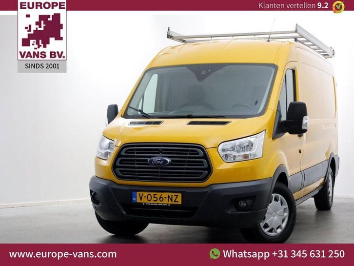 Ford Transit 350 2.0 TDCI 130pk E6 L3H2 Trend Airco 06-2018, Auto's, Bestelwagens en Lichte vracht, Bedrijf, ABS, Airconditioning