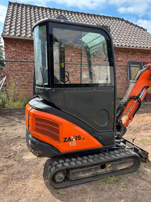 Hitachi zaxis 18 minigraver graafmachine 1900kg, Zakelijke goederen, Machines en Bouw | Kranen en Graafmachines, Graafmachine