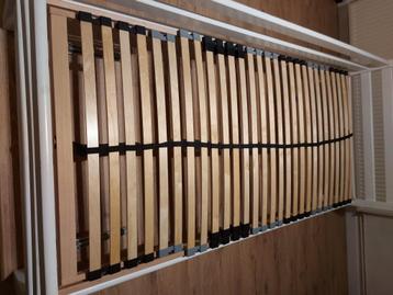 Eenpersoonsbed, Huis en Inrichting, Slaapkamer | Bedden, Ophalen, 90 cm, Eenpersoons, Wit