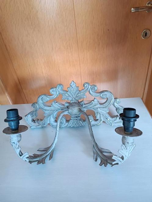 Applique lumineuse, Huis en Inrichting, Lampen | Kroonluchters, Zo goed als nieuw, Hout, Ophalen of Verzenden