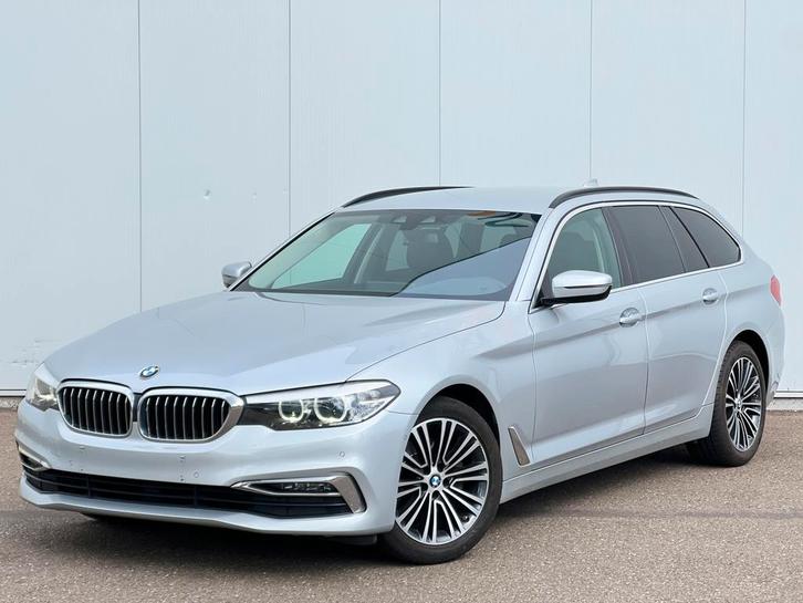 BMW 520d G31 2018 Euro 6d - Automatic - LED - Leder, Auto's, BMW, Bedrijf, Te koop, 5 Reeks, ABS, Adaptieve lichten, Airconditioning