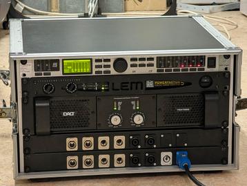 Versterker rack 12,6kW (DAD & Powersoft) beschikbaar voor biedingen