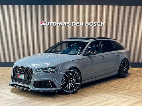 Audi RS6 Avant 4.0 TFSI Quattro Performance Keramisch, Lucht, Auto's, Audi, Bedrijf, Te koop, RS6, 360° camera, 4x4, ABS, Achteruitrijcamera