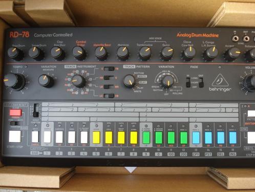 Behringer RD-78 Computer Controlled Analog Drum Machine, Muziek en Instrumenten, Keyboards, Zo goed als nieuw, Overige merken