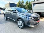 Peugeot 5008 1.5d 7pl new model nette staat 1j garantie 2021, Auto's, Automaat, Zwart, Leder, Bedrijf
