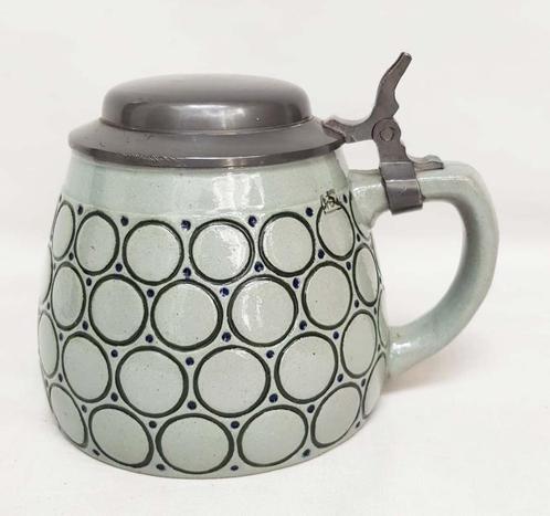 Paul Wynant - Jugendstil Bierpul., Antiek en Kunst, Antiek | Servies los, Ophalen of Verzenden