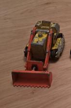 Matchbox caterpillar traxcavator schaalmodel, Ophalen of Verzenden, Gebruikt, Hijskraan, Tractor of Landbouw, Matchbox